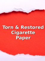 Torn & Restored Cigarette Paper
